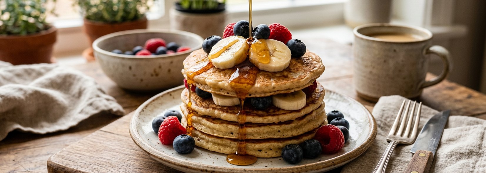 Banana oat pancake